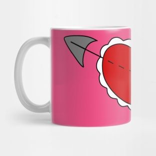 Arrow Through a Heart Mug